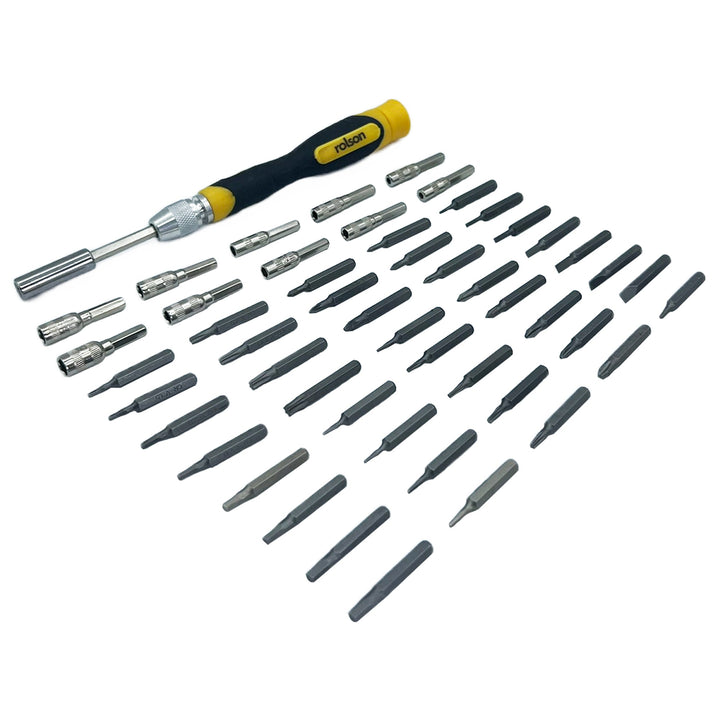 51 Piece Precision Screwdriver & Bit Set by Rolson Tools