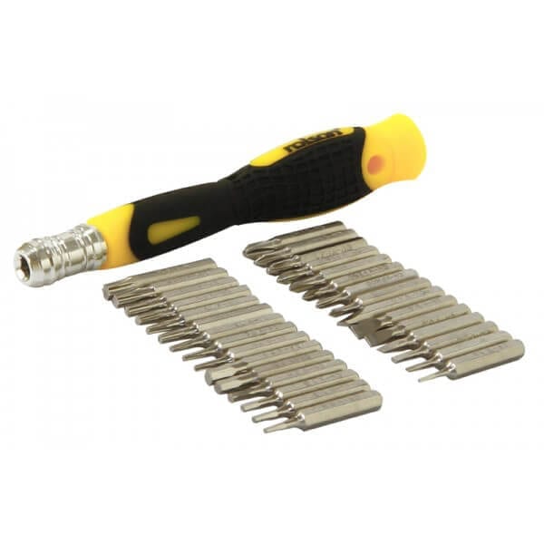31 Piece Precision Screwdriver Set by Rolson Tools