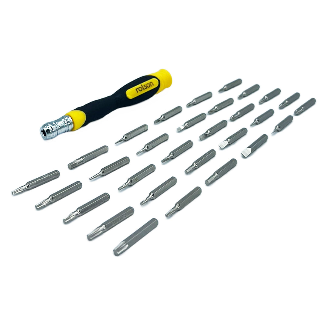 31 Piece Precision Screwdriver Set by Rolson Tools
