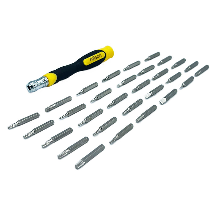 31 Piece Precision Screwdriver Set by Rolson Tools