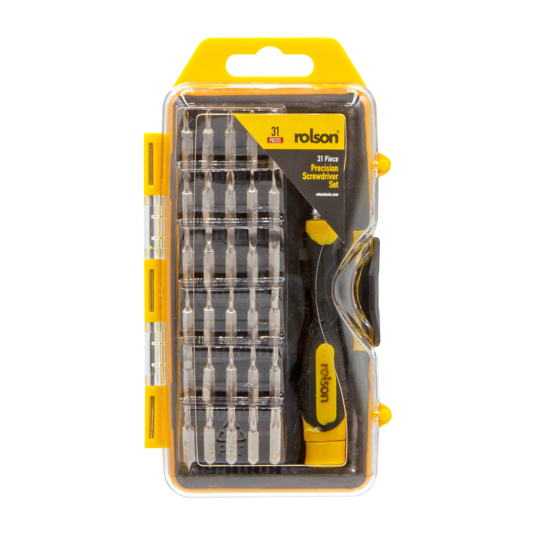 31 Piece Precision Screwdriver Set by Rolson Tools