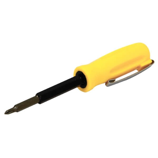 4 in 1 Pocket Screwdriver by Rolson Tools