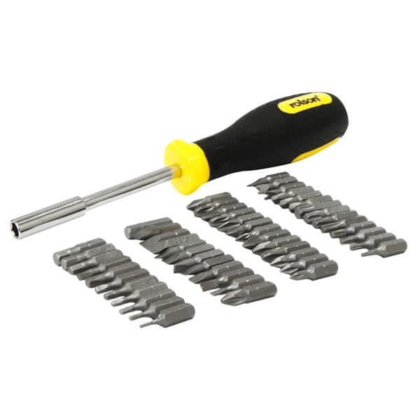 51 Piece Screwdriver & Bit Set by Rolson Tools
