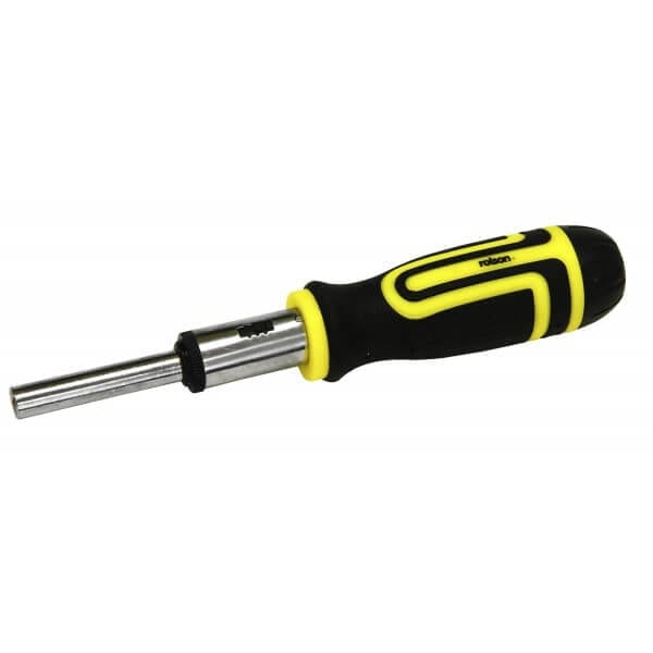 14-in-1 Ratchet Screwdriver & Bit Set by Rolson Tools