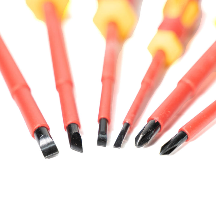 6 Piece VDE Screwdriver Set by Rolson Tools