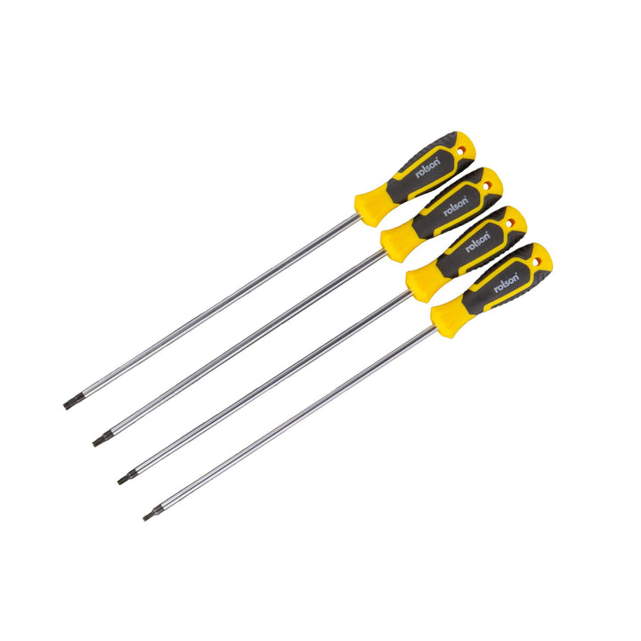 4 Piece Long Reach Star Driver Set by Rolson Tools
