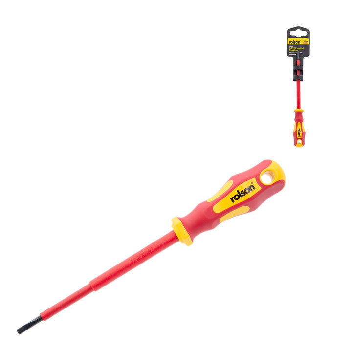 3.5 x 100mm VDE Insulated Screwdriver by Rolson Tools