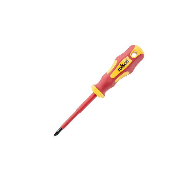 PH1 x 80mm VDE Insulated Screwdriver by Rolson Tools, image 2