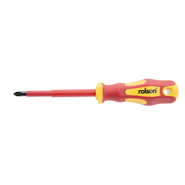 PH2 x 100mm VDE Insulated Screwdriver by Rolson Tools
