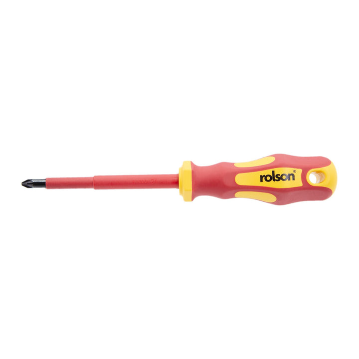 PZ2 x 100mm VDE Insulated Screwdriver by Rolson Tools