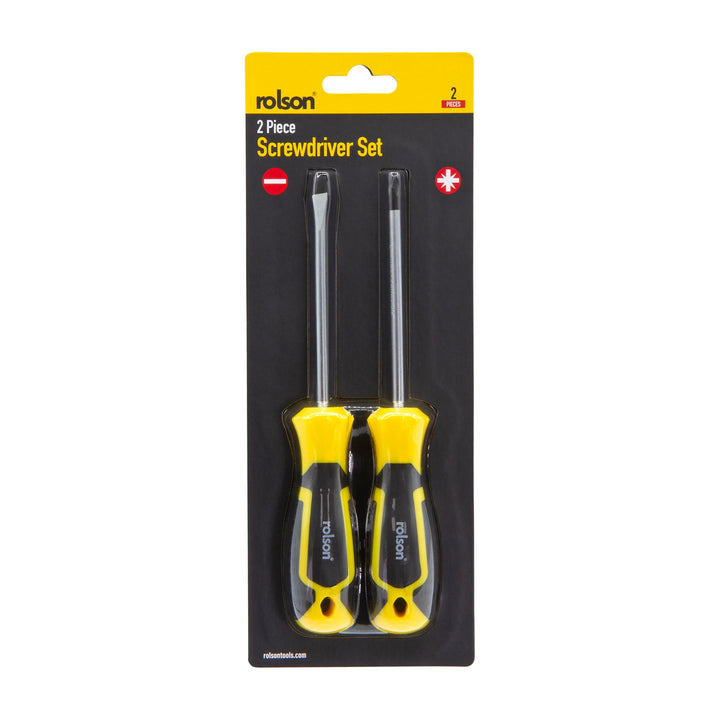 2 Piece Screwdriver Set by Rolson Tools