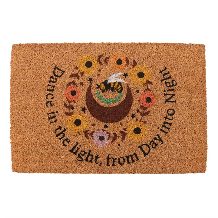 Natural Bee Radiant Doormat