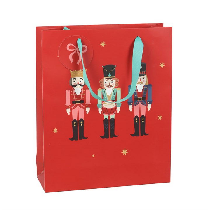 33cm Red Nutcracker Gift Bag