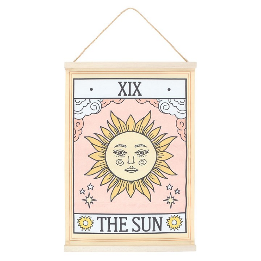 The Sun Vintage Tarot Wall Hanging