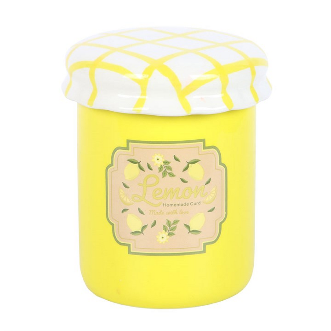 *Lemon Curd Jar Ceramic Oil Burner and Wax Warmer (12/24)