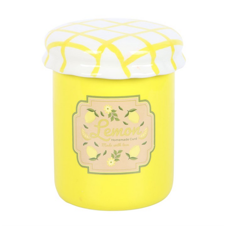 *Lemon Curd Jar Ceramic Oil Burner and Wax Warmer (12/24)