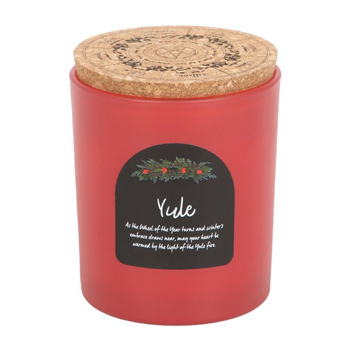 Yule Wintergreen Wheel of the Year Candle