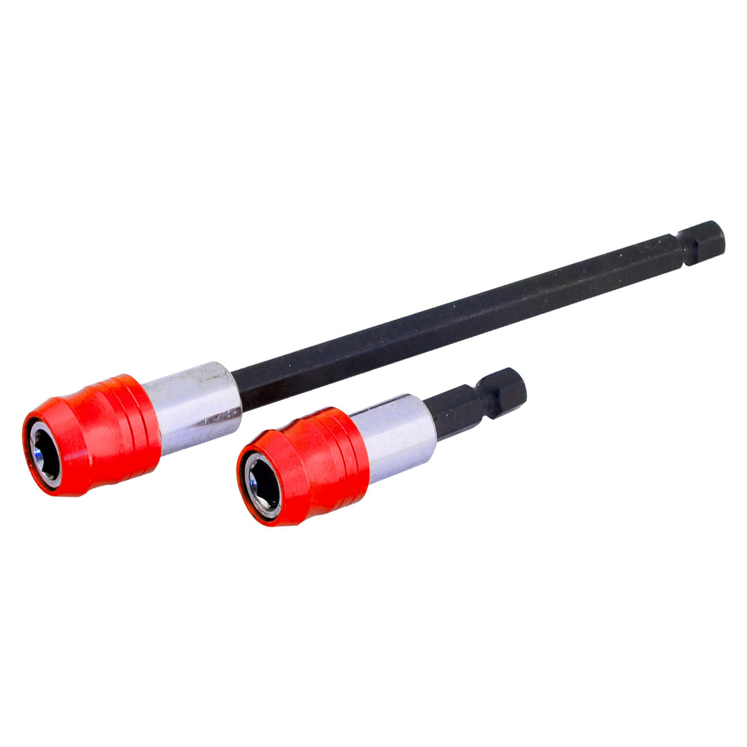 2 Piece Quick Release Bit Holder Set by Rolson Tools
