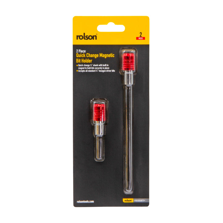 2 Piece Quick Release Bit Holder Set by Rolson Tools