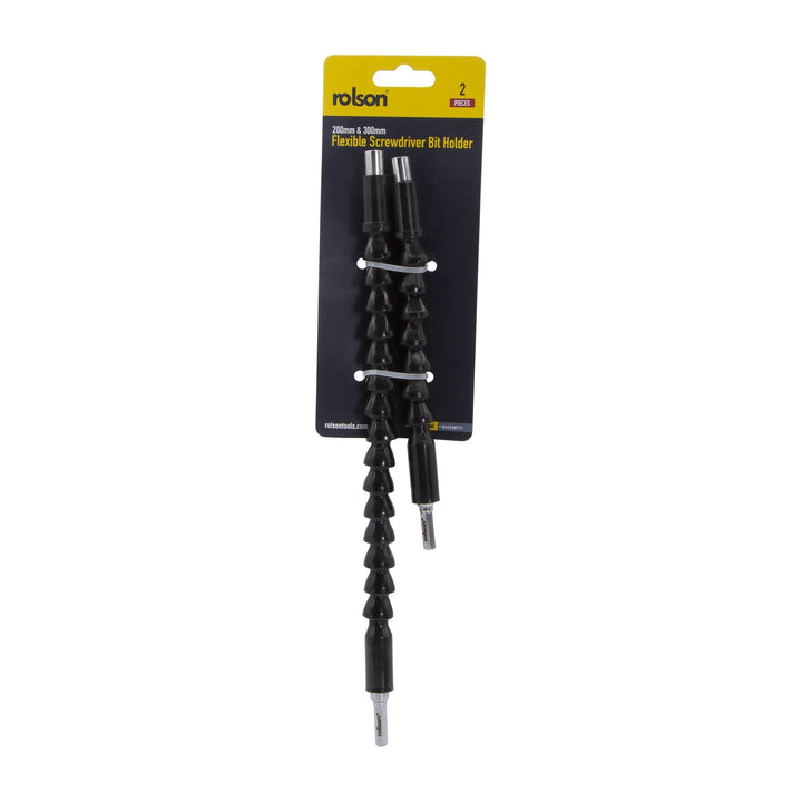 200 & 300mm Flexible Screwdriver Bit Holder by Rolson Tools