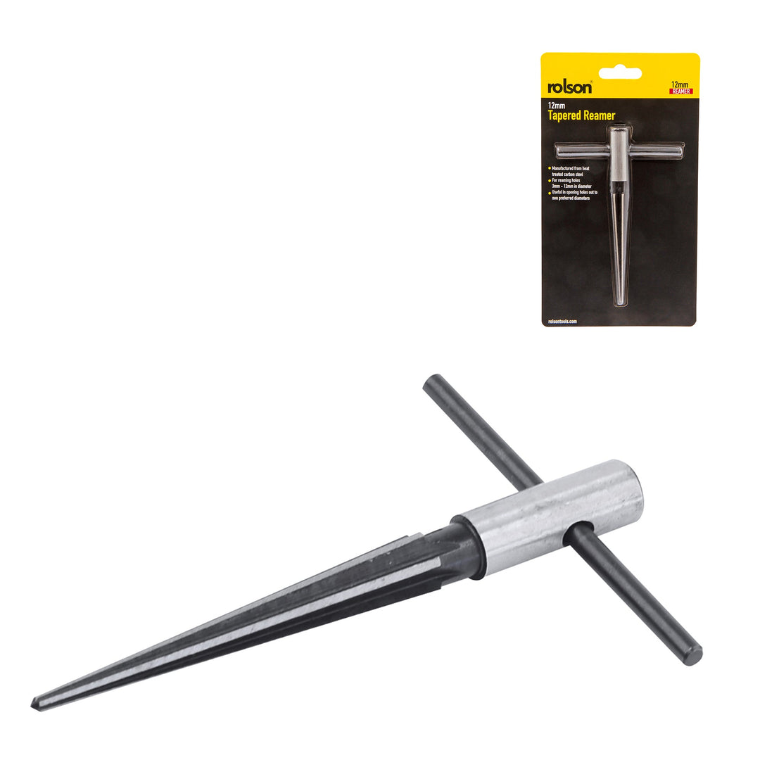 12mm Tapered Reamer by Rolson Tools