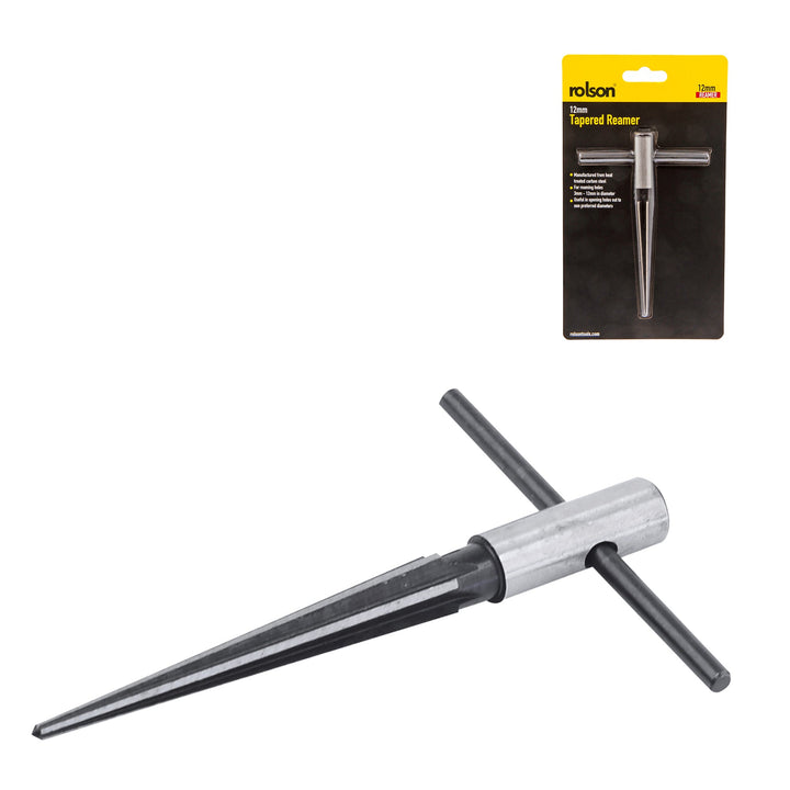 12mm Tapered Reamer by Rolson Tools