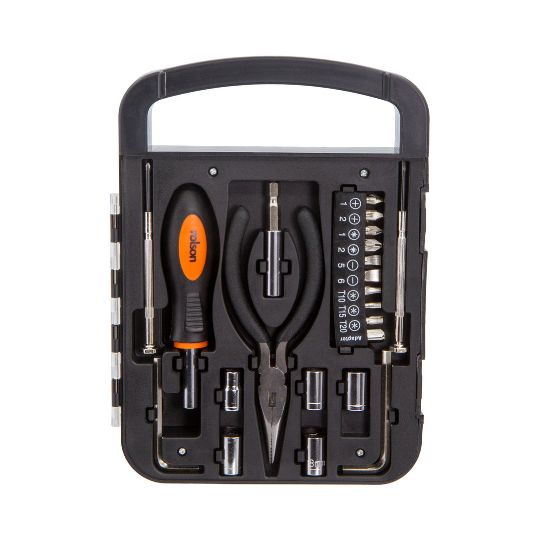 22 Piece Mini Multi-Purpose DIY Tool Kit by Rolson Tools