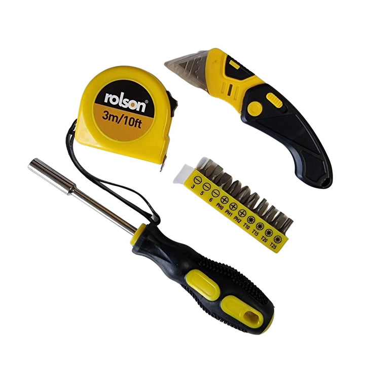 13 Piece Household Kit by Rolson Tools