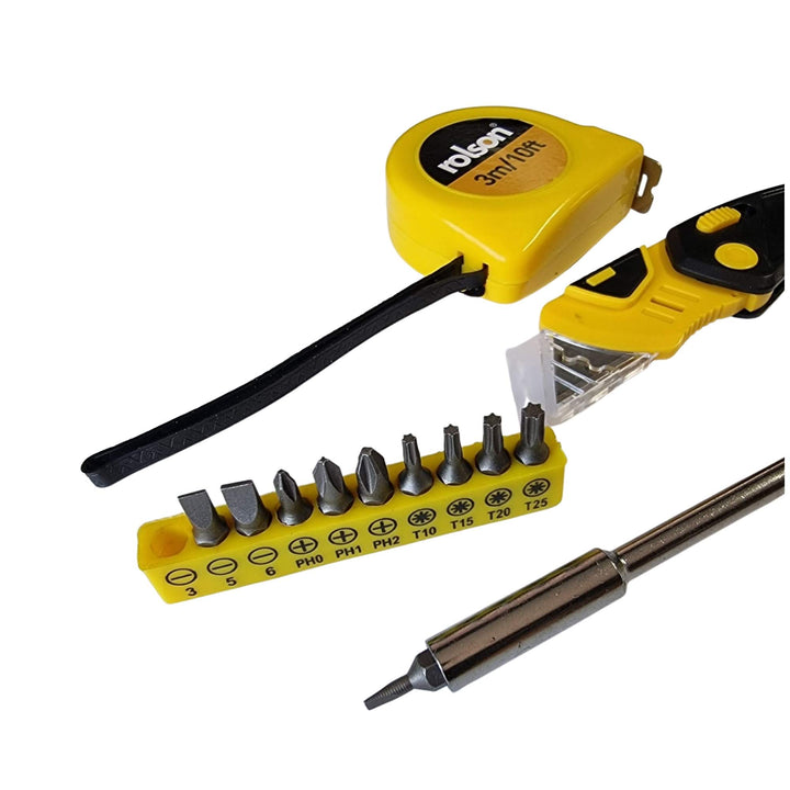 13 Piece Household Kit by Rolson Tools