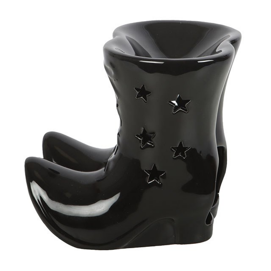 *Black Witch Boots Ceramic Oil Burner (12/24)