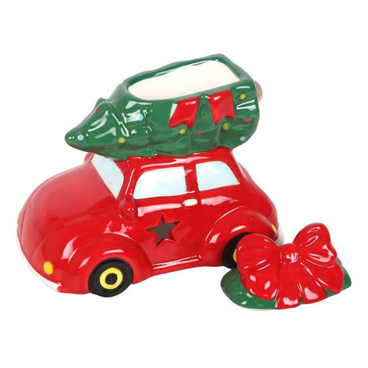 *Nostalgic Car with Christmas Tree Ceramic Oil Burner (12/24)