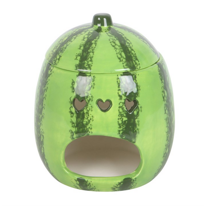 *Watermelon Shaped Ceramic Oil Burner and Wax Warmer (12/24)