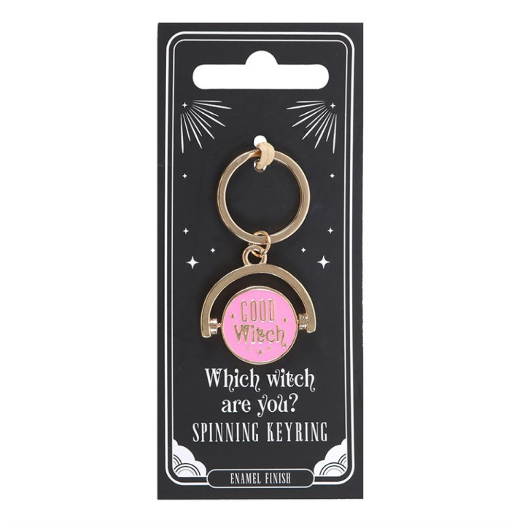 Which Witch Are You Spinning Keyring