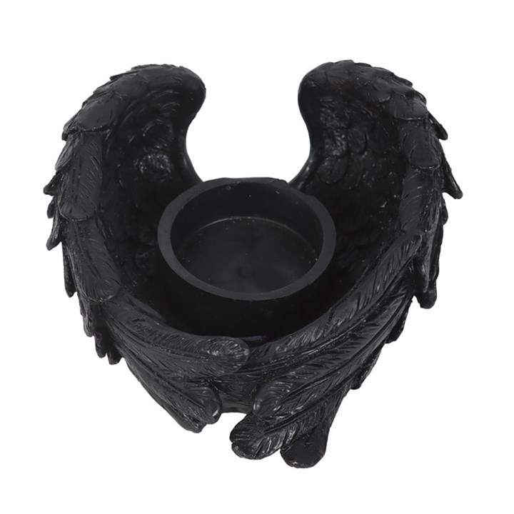 Raven Wings Tealight Candle Holder