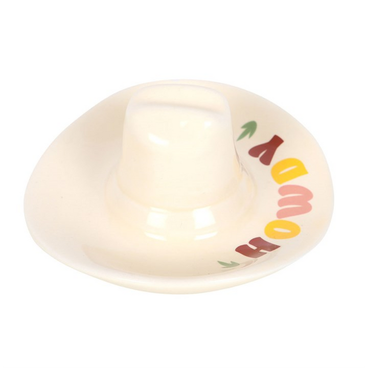 Howdy Cowboy Hat Trinket Dish