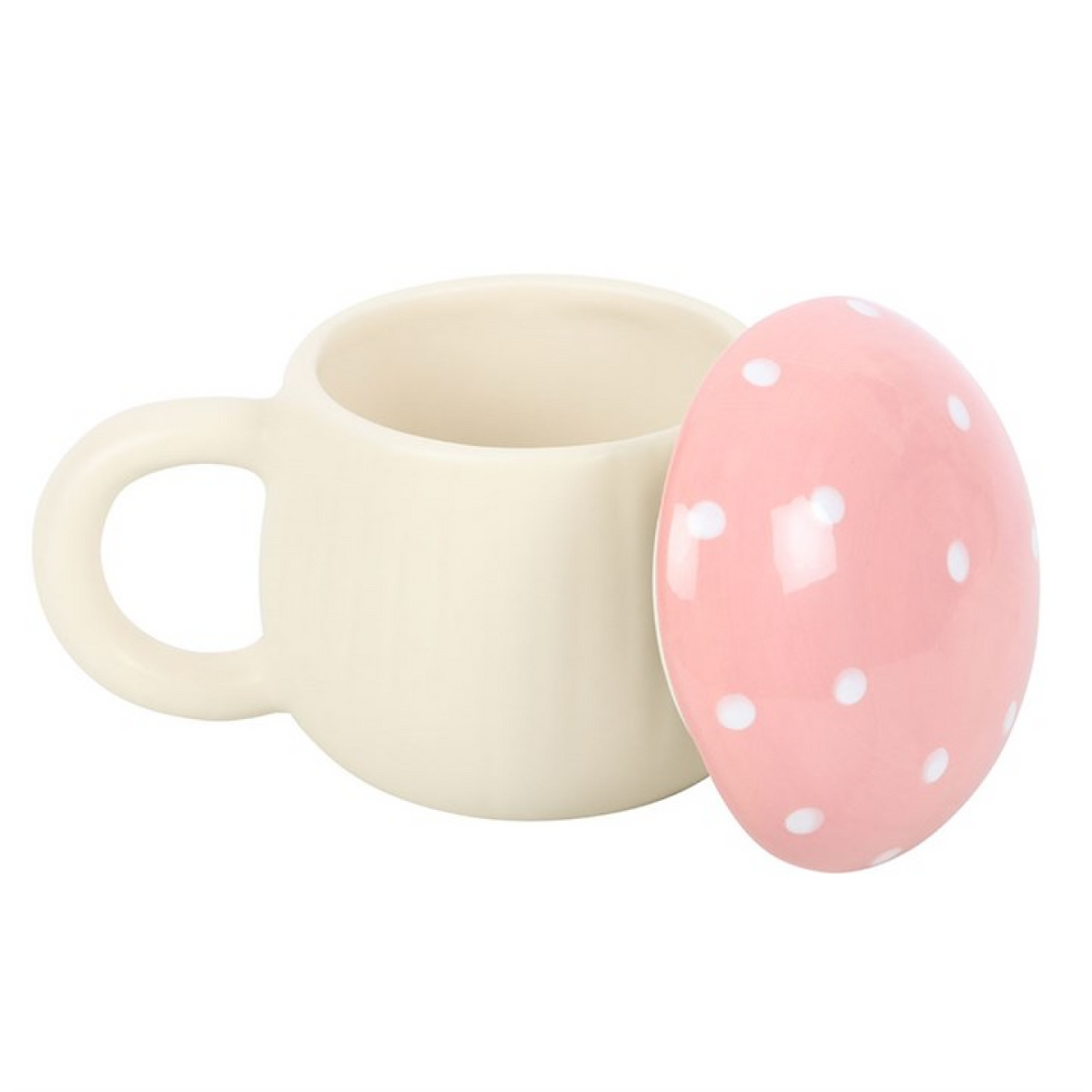 Pink Mushroom Mug