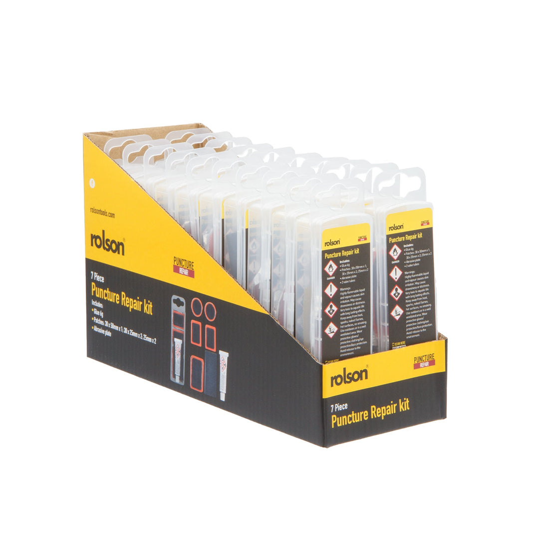 Bicycle Puncture Repair Kit by Rolson Tools