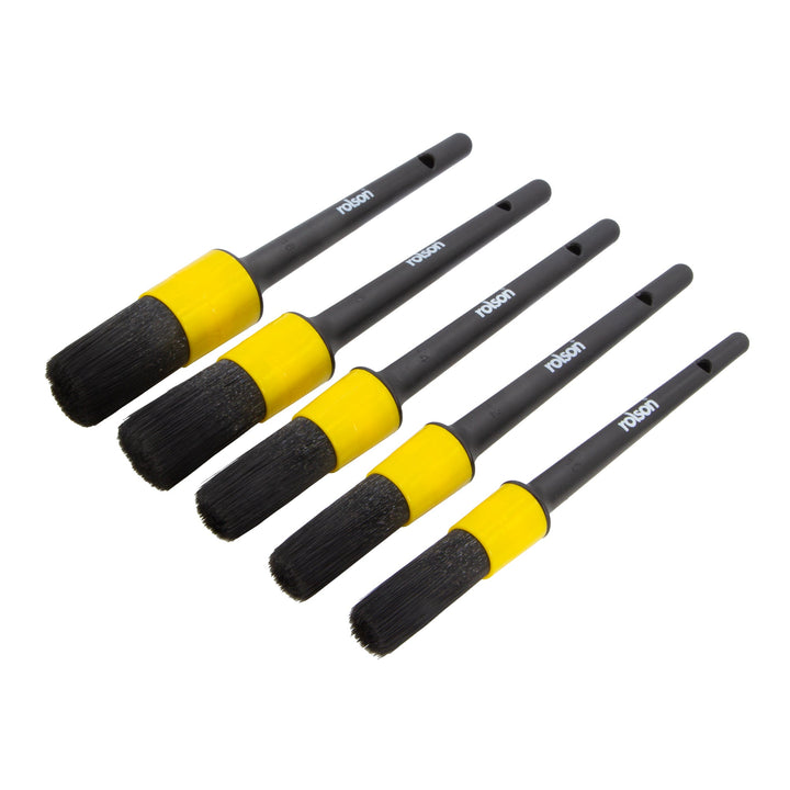 5 Piece Detailing Brush Set by Rolson Tools