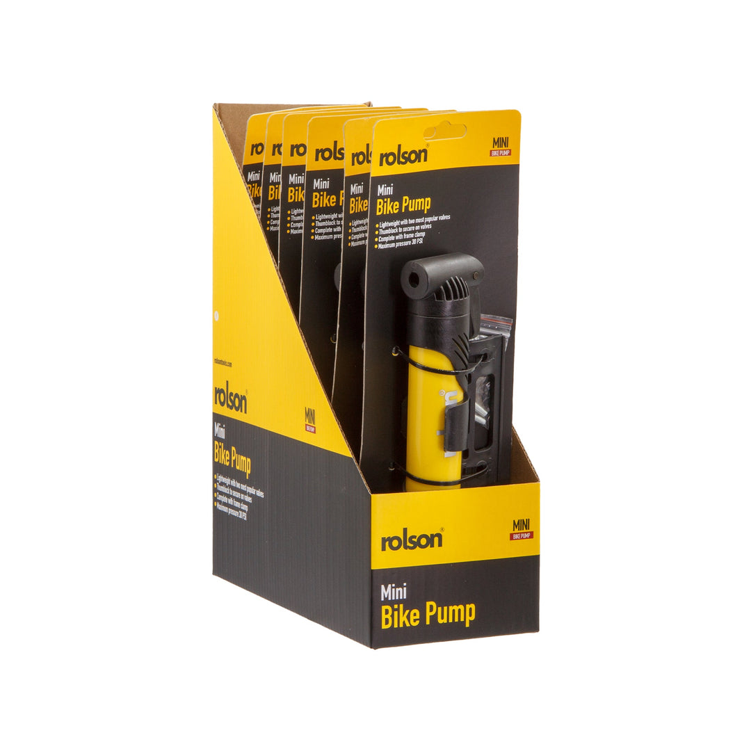 Mini Bicycle Pump by Rolson Tools