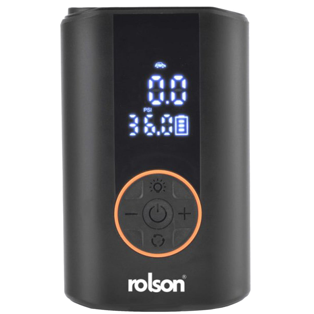 Rechargeable Mini Air Compressor by Rolson Tools