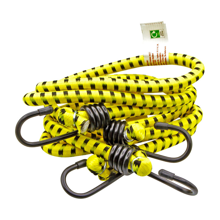 2 Piece 1200mm x 12mm Bungee Cord by Rolson Tools