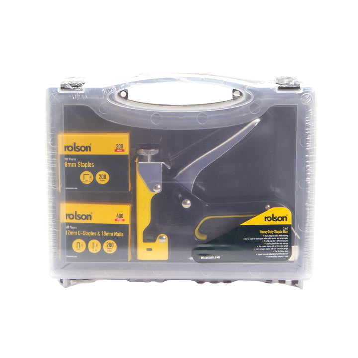 3 in 1 Staple Gun by Rolson Tools