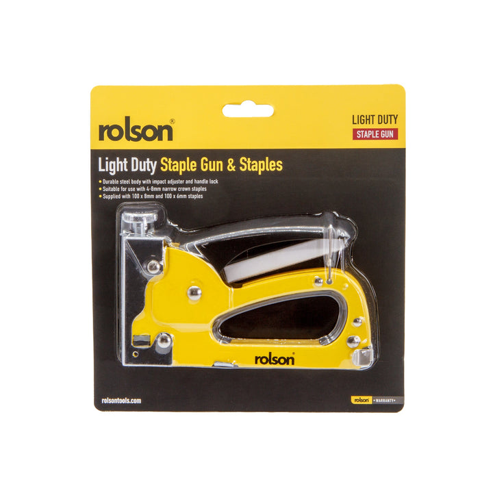 Light Duty Staple Gun by Rolson Tools
