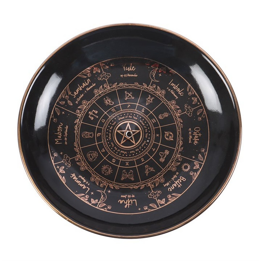 Wheel of the Year Incense Holder