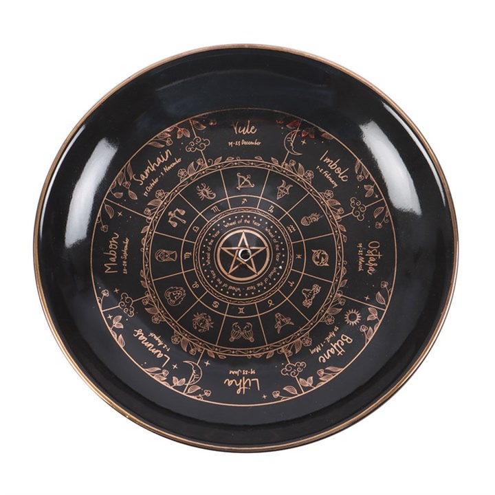 Wheel of the Year Incense Holder