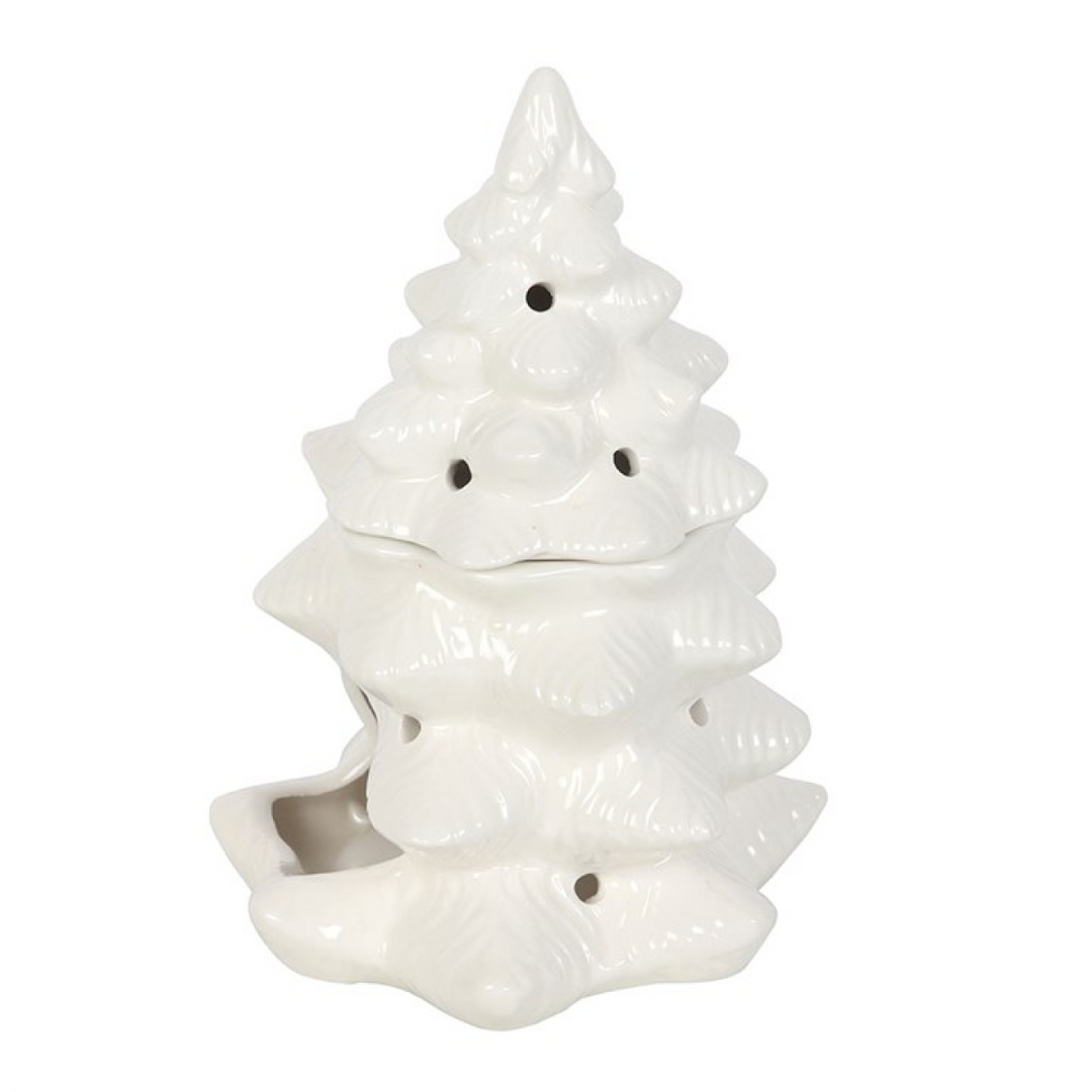 *White Fir Tree Ceramic Oil Burner and Wax Warmer(12/24)