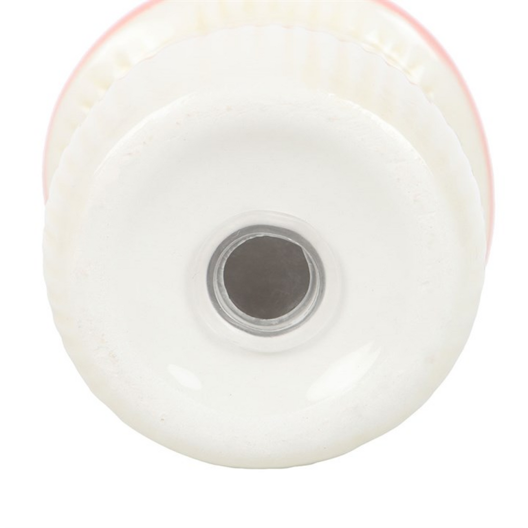 Pink Mushroom Salt and Pepper Shakers