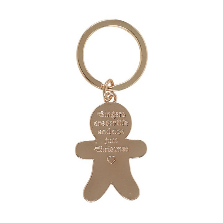Gingerbread Man Keyring