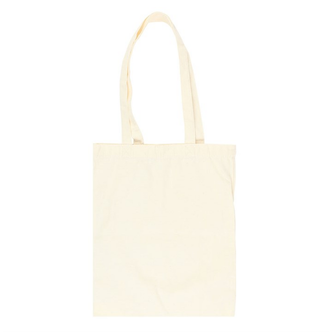 Groovy Ghost Print Polycotton Tote Bag