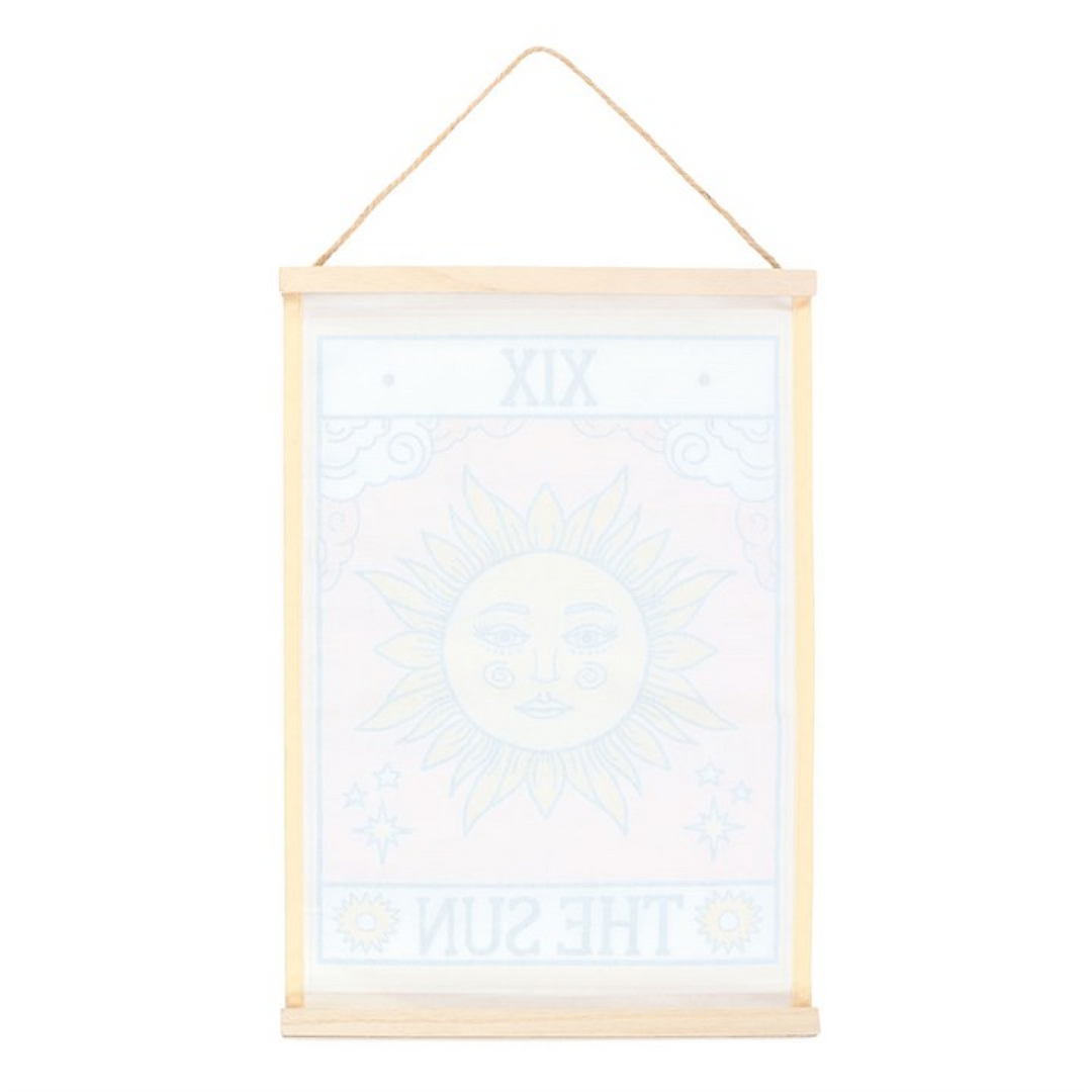 The Sun Vintage Tarot Wall Hanging